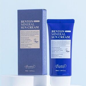 *CLEARANCE* Benton Mineral Sun Cream SPF 50+ - Sealed & Unused